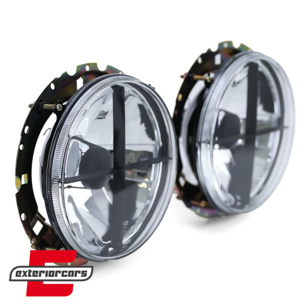 Prednja svjetla (chrome) / VW Caddy I (1982-1992) Jetta I (1979-1984) - Slika 4