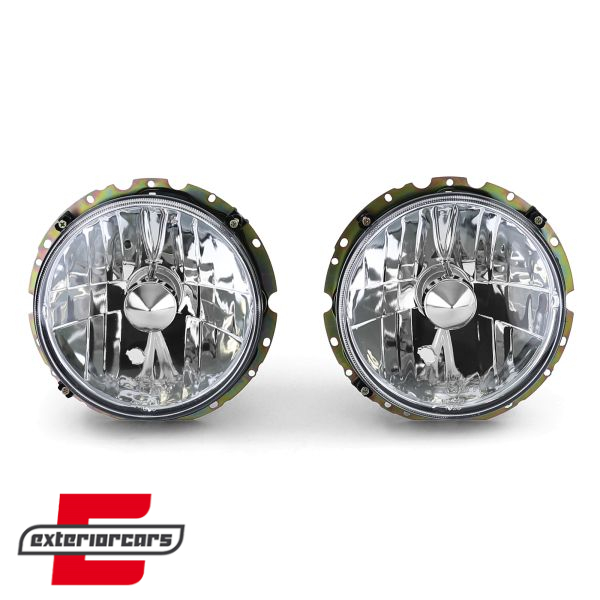 Prednja svjetla (chrome) / VW Caddy I (1982-1992) Jetta I (1979-1984) - Slika 4