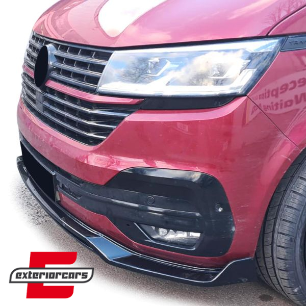 Prednji nastavak branika (piano crna) / VW T6.1 Sportline (2020-2023) - Slika 5