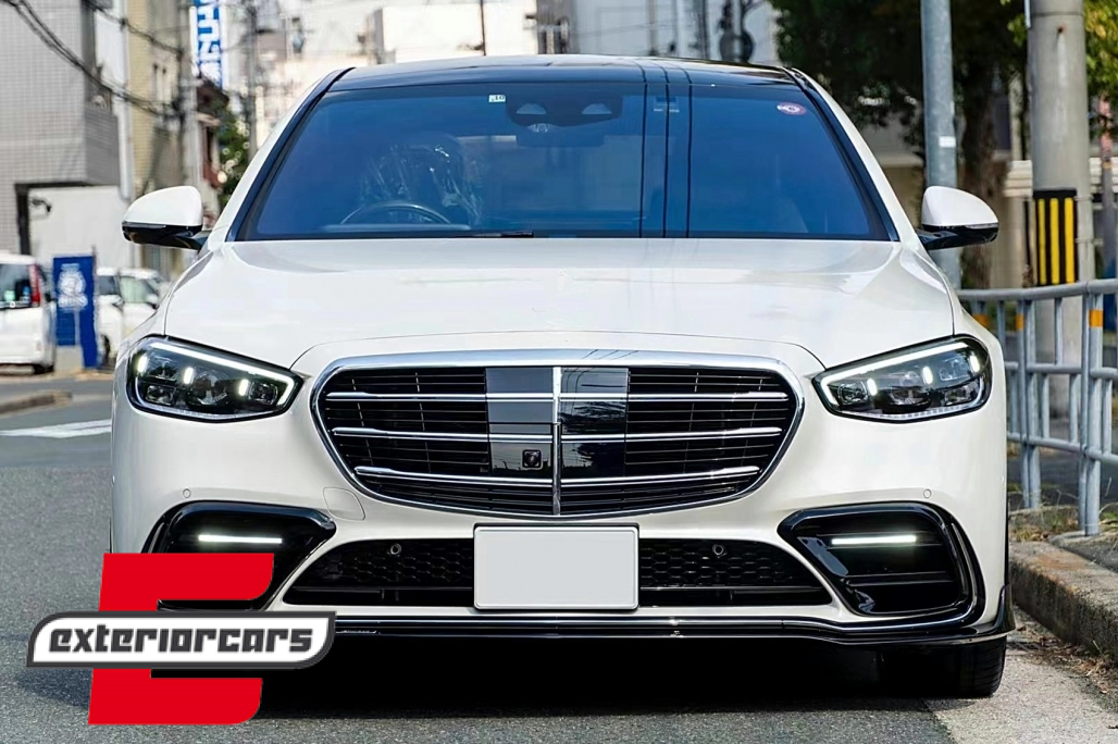Bodykit AERO dizajn (piano crna) / Mercedes S-klasa W223 limuzina Sport Line (2020-) - Slika 24