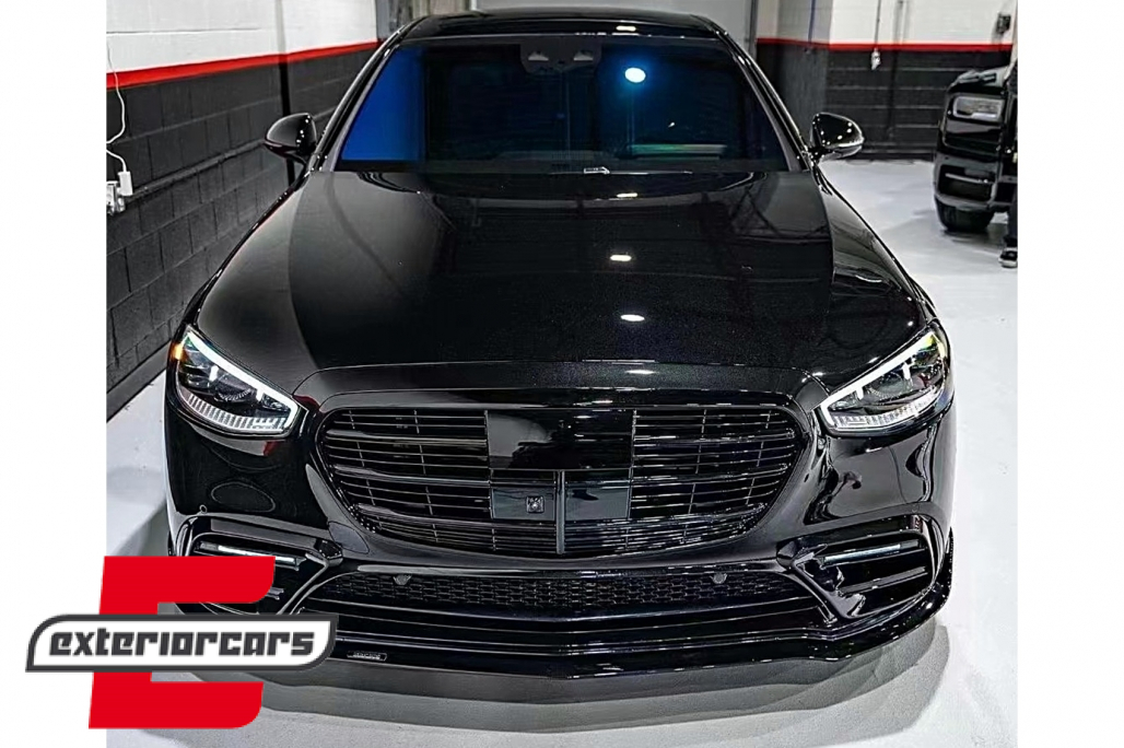 Bodykit AERO dizajn (piano crna) / Mercedes S-klasa W223 limuzina Sport Line (2020-) - Slika 26
