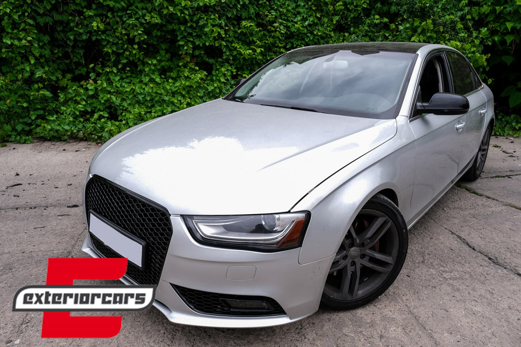 Bočne mrežice RS4 dizajn (piano crna) / Audi A4 B8 Facelift (2012-2015) - Slika 12