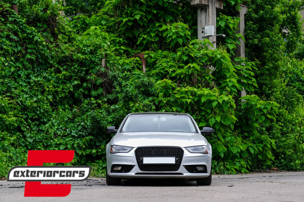 Bočne mrežice RS4 dizajn (piano crna) / Audi A4 B8 Facelift (2012-2015) - Slika 14