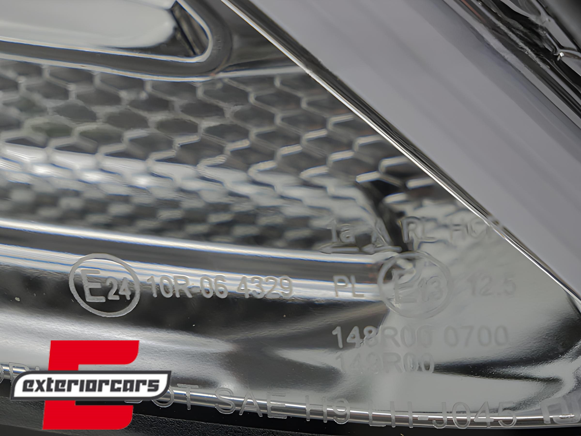 Prednja svjetla LED DRL SEQ žmigavci (chrome) / Mercedes C-klasa W205 S205 A205 C205 (2014-2018) - Slika 5