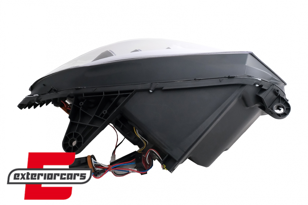 Prednja svjetla LED DRL SEQ žmigavci (crna) / Mercedes C-klasa W205 S205 A205 C205 (2014-2018) - Slika 18
