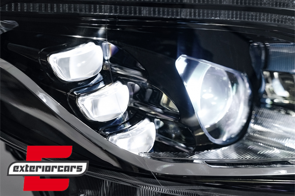 Full LED prednja svjetla SEQ žmigavci (crna) / Mercedes V-klasa Vito W447 (2014-2023) - Slika 13