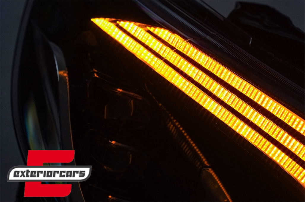 Full LED prednja svjetla SEQ žmigavci (crna) / Mercedes V-klasa Vito W447 (2014-2023) - Slika 17