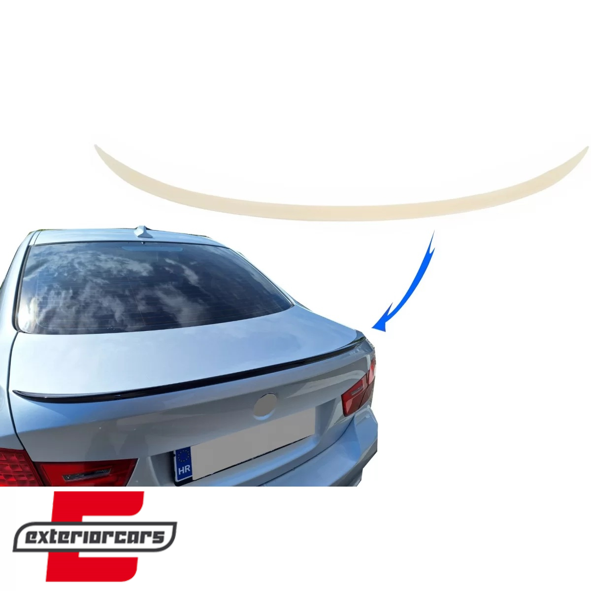 Lip bunkera (ne lakiran) / BMW serije 3 E90 limuzina (2005-2011)