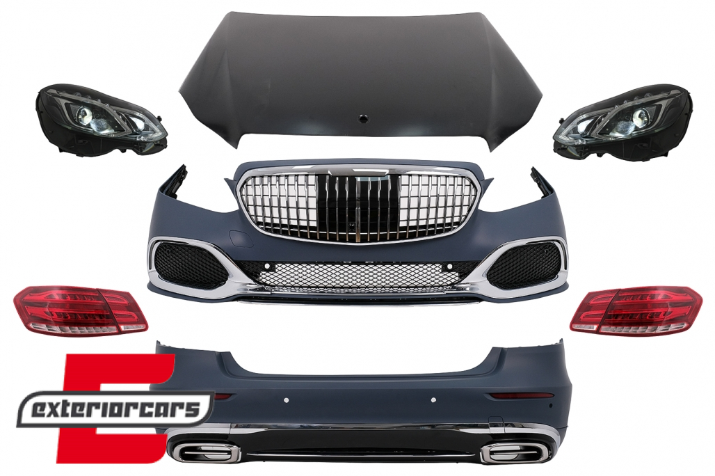 Bodykit za pretvorbu u Facelift Maybach dizajn / Mercedes E-klasa W212 (2009-2012)