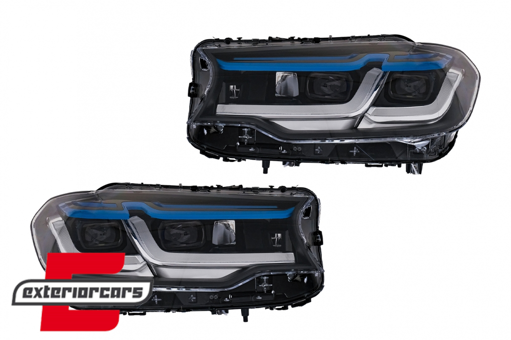 Full LED prednja svjetla LCI dizajn / BMW serije 5 G30 limuzina G31 karavan (2017-2019) - Slika 2