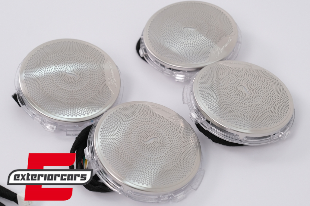 Poklopci zvučnika & rešetke za ventilaciju AC & LED rotirajući visokotonci 64 boje / Mercedes E-klasa W213 S213 C238 (2016-2019) - Slika 4