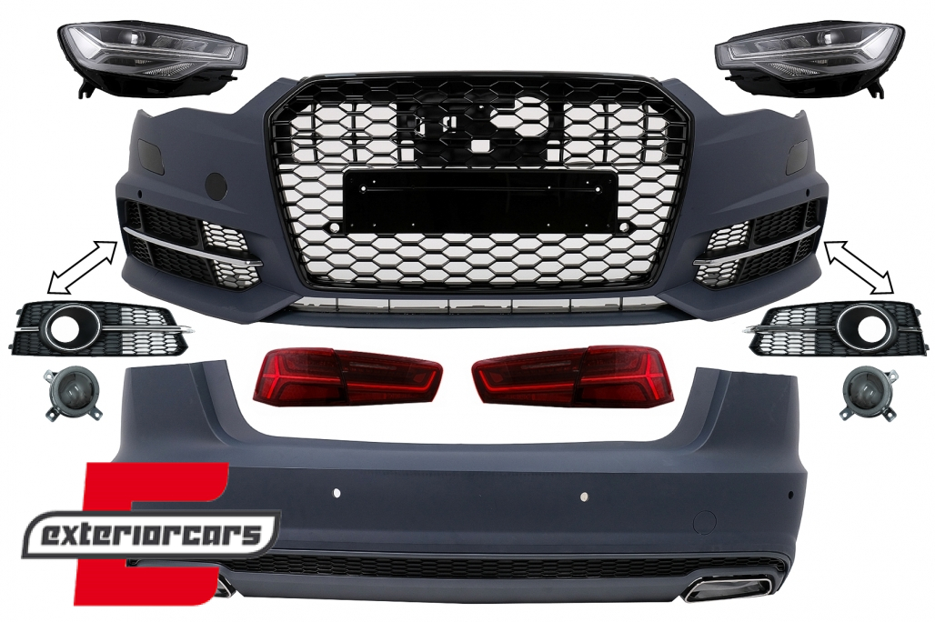 Bodykit Facelift S line dizajn / Audi A6 C7 4G limuzina (2011-2017)