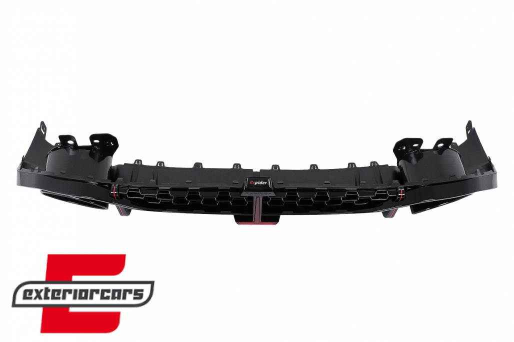Difuzor zraka sa nastavcima auspuha RS3 dizajn (piano crna) pogodno za Audi A3 8Y limuzina S-Line S3 (2020-) - Slika 5