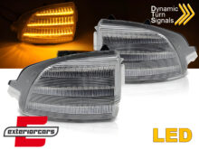 Žmigavci u retrovizoru LED SEQ (bijela) / Volvo XC70 (2008-2016) XC90 Facelift (2007-2014)