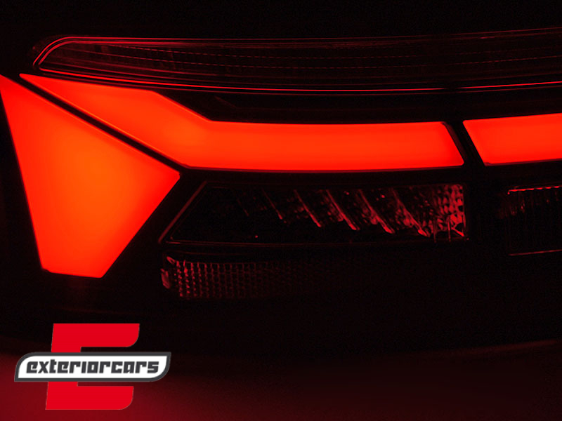 Full LED stražnja svjetla SEQ žmigavci LedBar dizajn (crna/smoke) / Audi A5 8T Facelift (2012-2016) - Slika 5