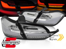 Full LED stražnja svjetla SEQ žmigavci (chrome) / FORD FIESTA MK8 HATCHBACK (2017-2021)