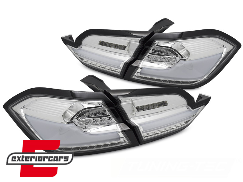 Full LED stražnja svjetla SEQ žmigavci (chrome) / FORD FIESTA MK8 HATCHBACK (2017-2021) - Slika 2