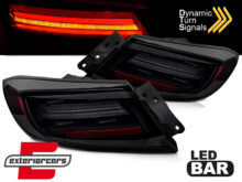 Full LED stražnja svjetla LedBar SEQ žmigavci (crna/smoke) / Toyota GR86 (2021-)