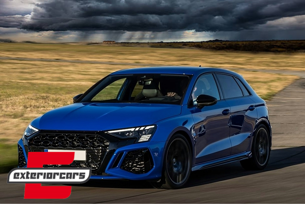 Prednji branik RS3 dizajn pogodan za Audi A3 8Y (2020-2024) Limuzina Sportback - Slika 8