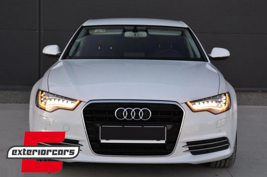 Bočne mrežice bez ACC (mat crna) / Audi A6 C7 4G (2012-2015) - Slika 5