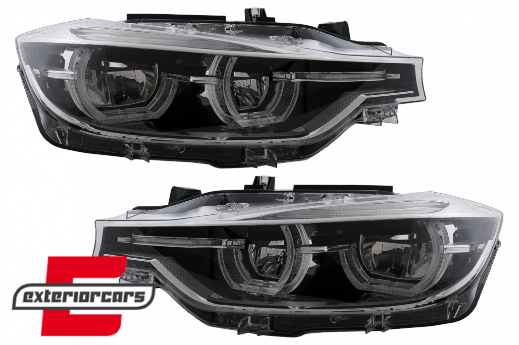 Full LED prednji farovi (chrome) / BMW serije 3 F30 F31 limuzina karavan (2015-2019)