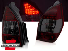LED stražnja svjetla (crvena/smoke) / Citroen C2 hatchback (11.2003-2010)