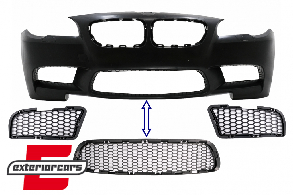 Paket donjih mrežica prednji branik M5 dizajn / BMW serije 5 F10 F11 (2009-2017)