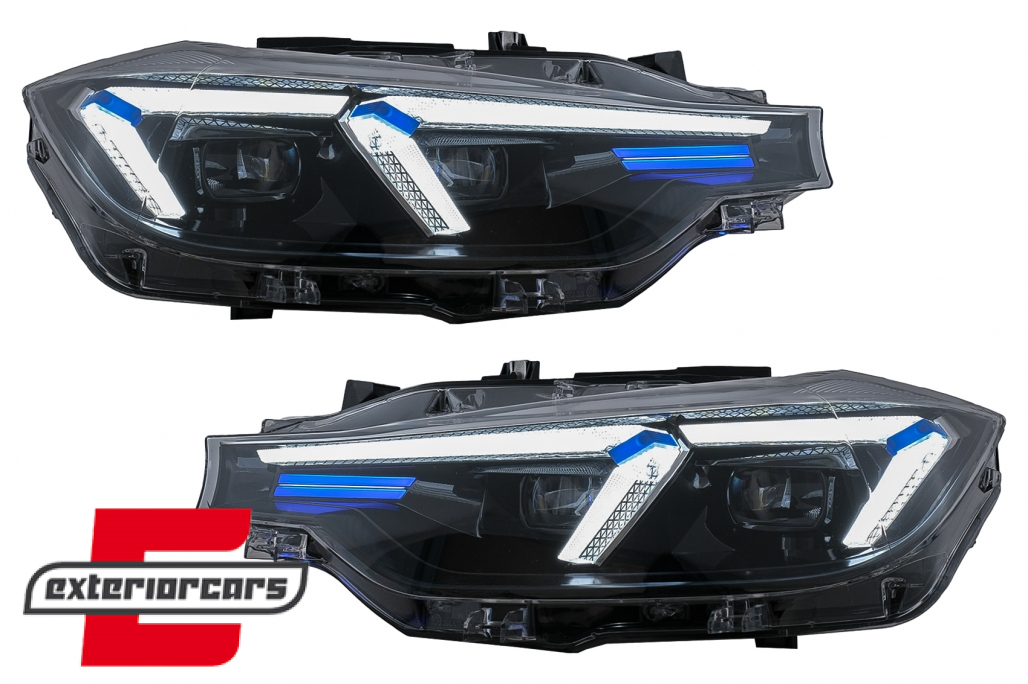 Full LED prednji farovi nadogradnja u G20 2024 dizajn / BMW serije 3 F30 F31 limuzina karavan (10.2011-2019)
