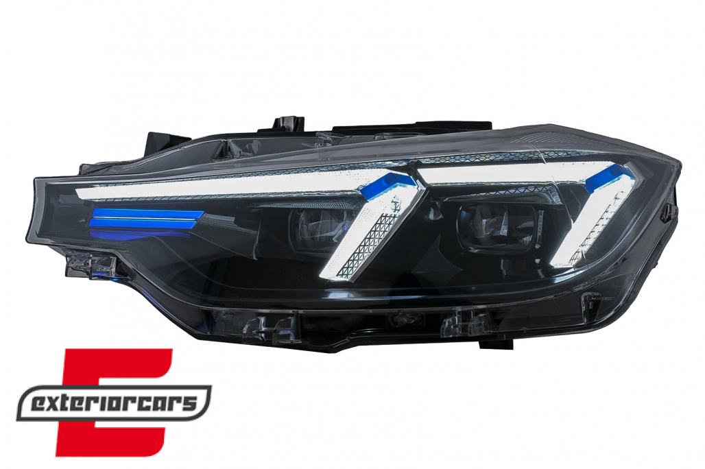 Full LED prednji farovi nadogradnja u G20 2024 dizajn / BMW serije 3 F30 F31 limuzina karavan (10.2011-05.2015) - Slika 10