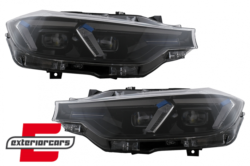 Full LED prednji farovi nadogradnja u G20 2024 dizajn / BMW serije 3 F30 F31 limuzina karavan (10.2011-05.2015) - Slika 2