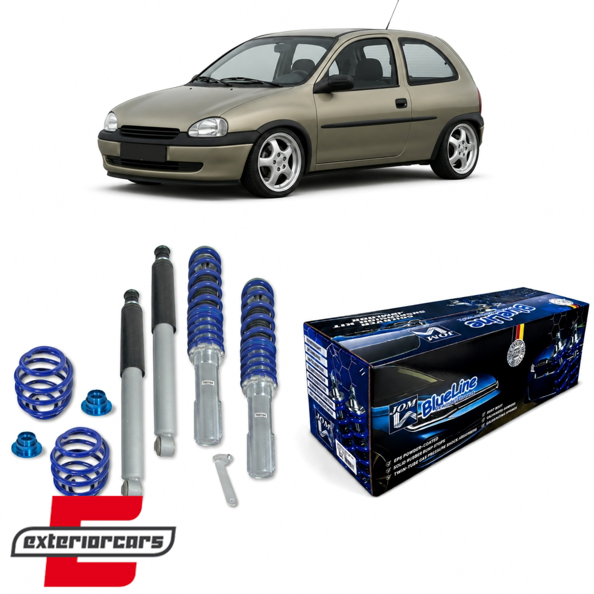 Gewinde JOM BlueLine / Opel Corsa A B Tigra (1982-2004)