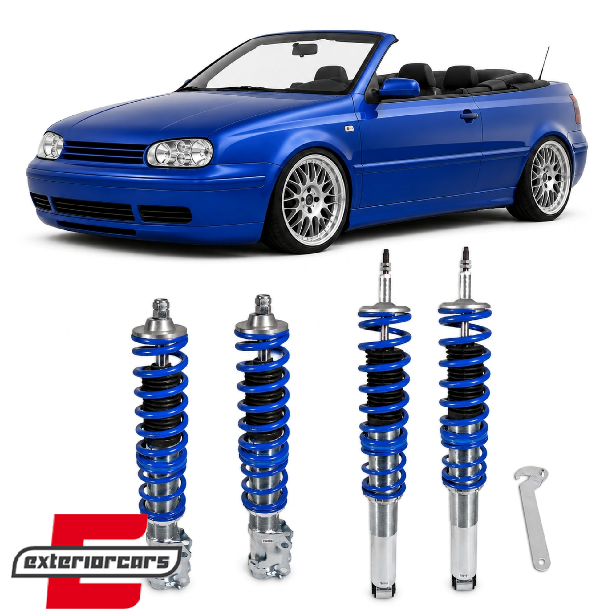 Gewinde JOM BlueLine / VW Golf 4 Cabrio (1998-2002) - Slika 3