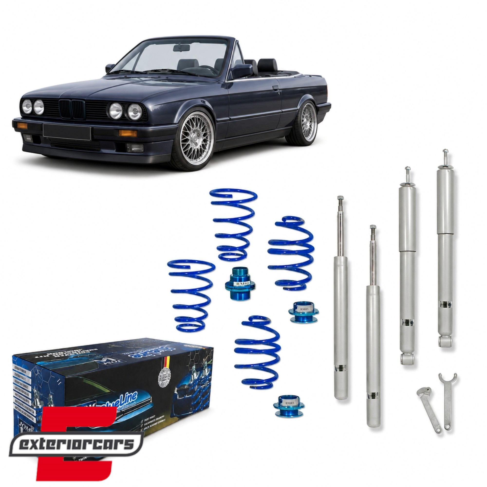 Gewinde JOM BlueLine / BMW serije 3 E30 Cabrio (1986-1993)