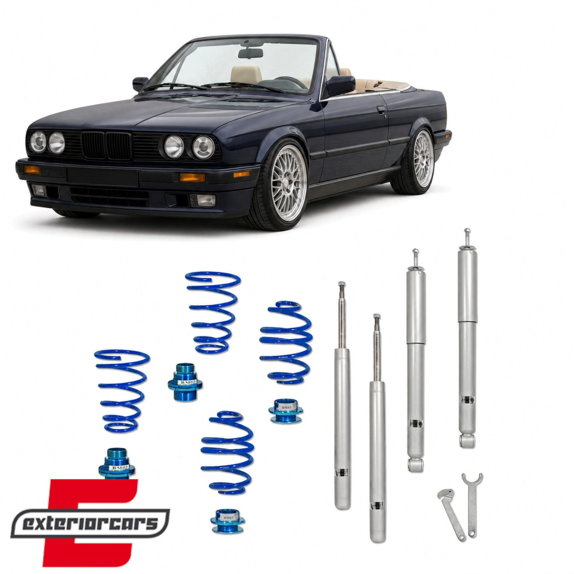 Gewinde JOM BlueLine / BMW serije 3 E30 Cabrio (1986-1993) - Slika 3