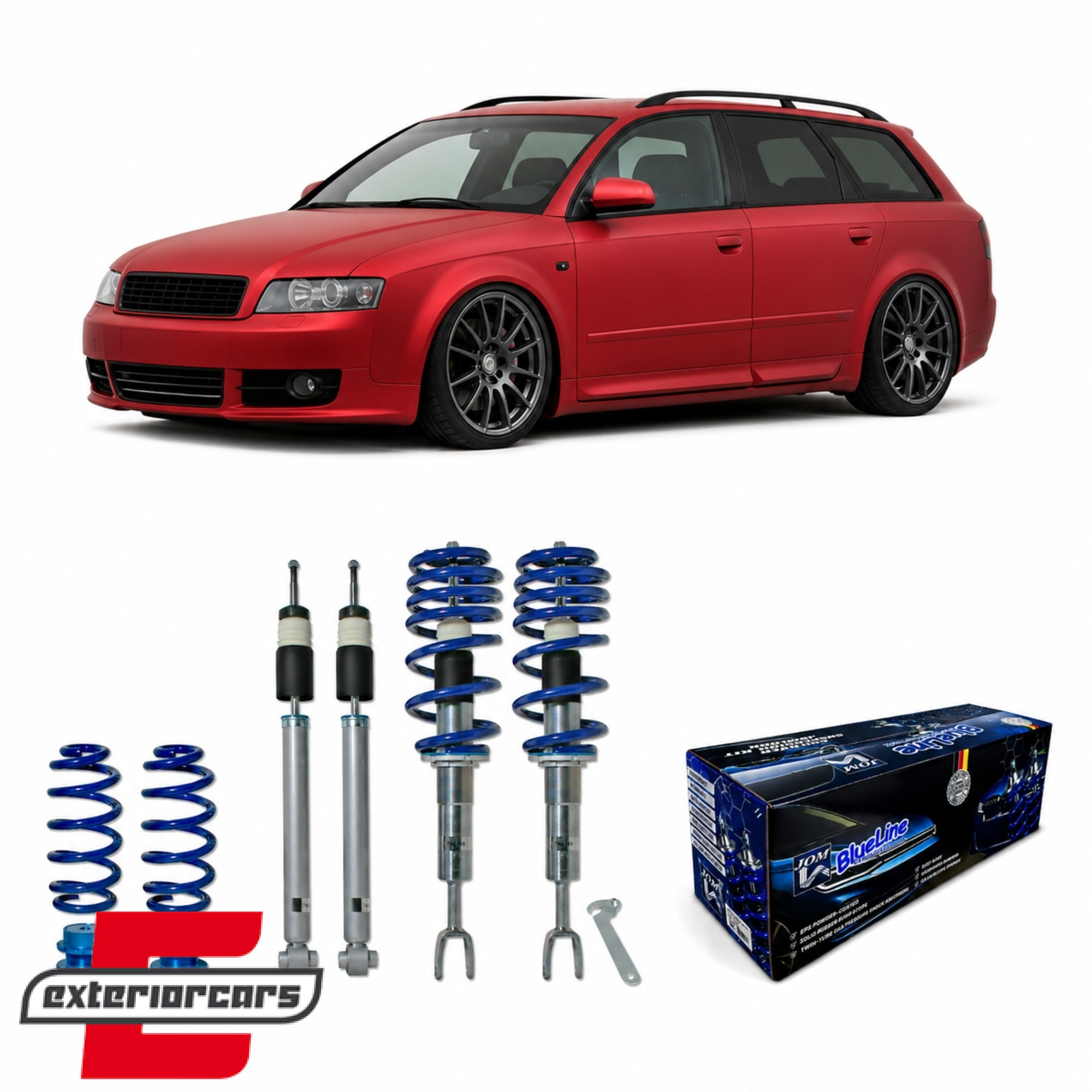 Gewinde JOM BlueLine / Audi A4 B6 B7 Avant Quattro (2000-2008)