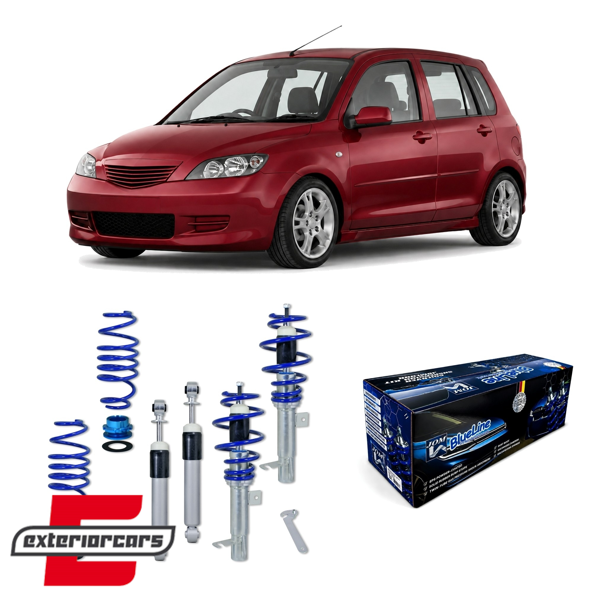 Gewinde JOM BlueLine / Mazda 2 (2003-2007)