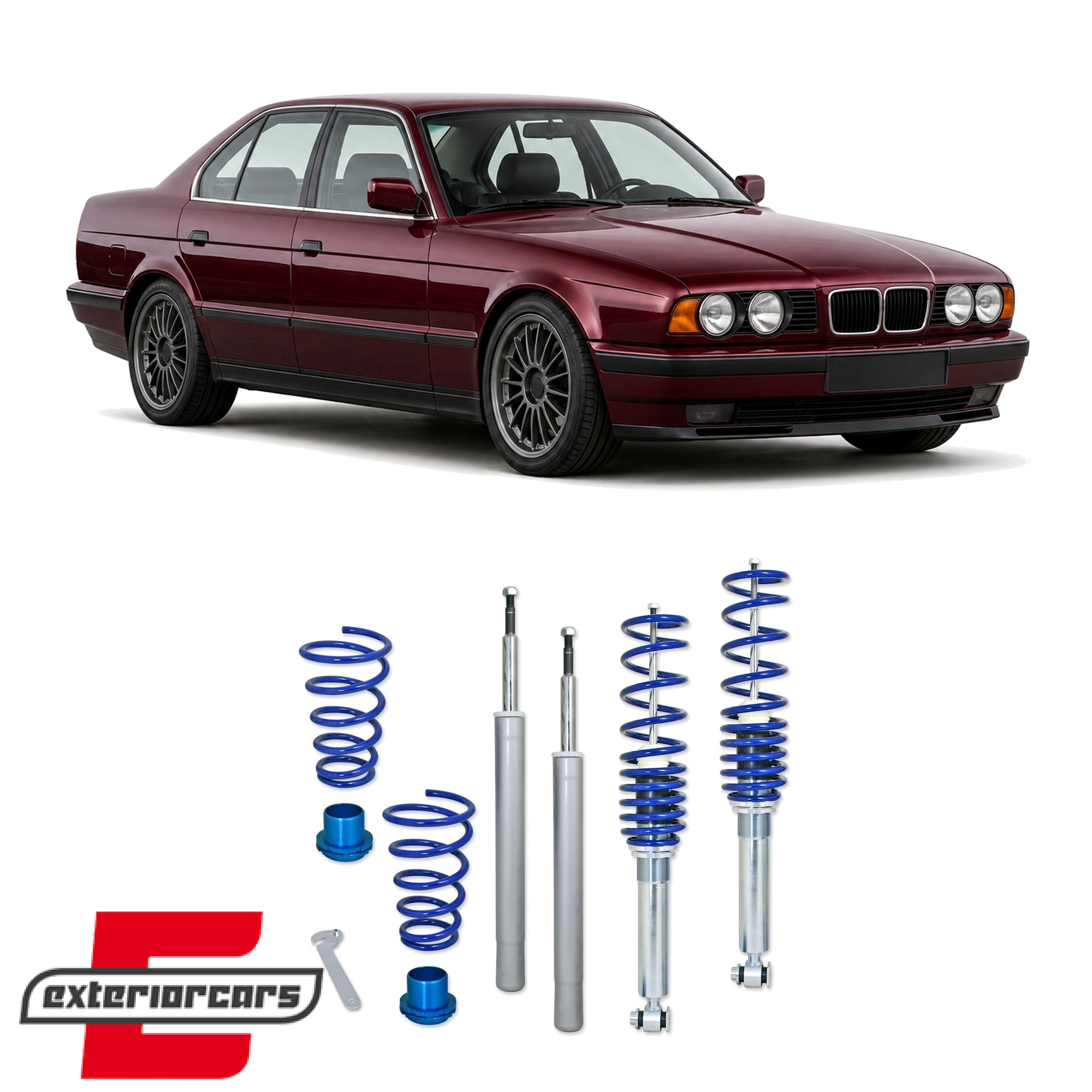 Gewinde JOM BlueLine / BMW serije 5 E34 Limuzina (1990-1995) - Slika 3