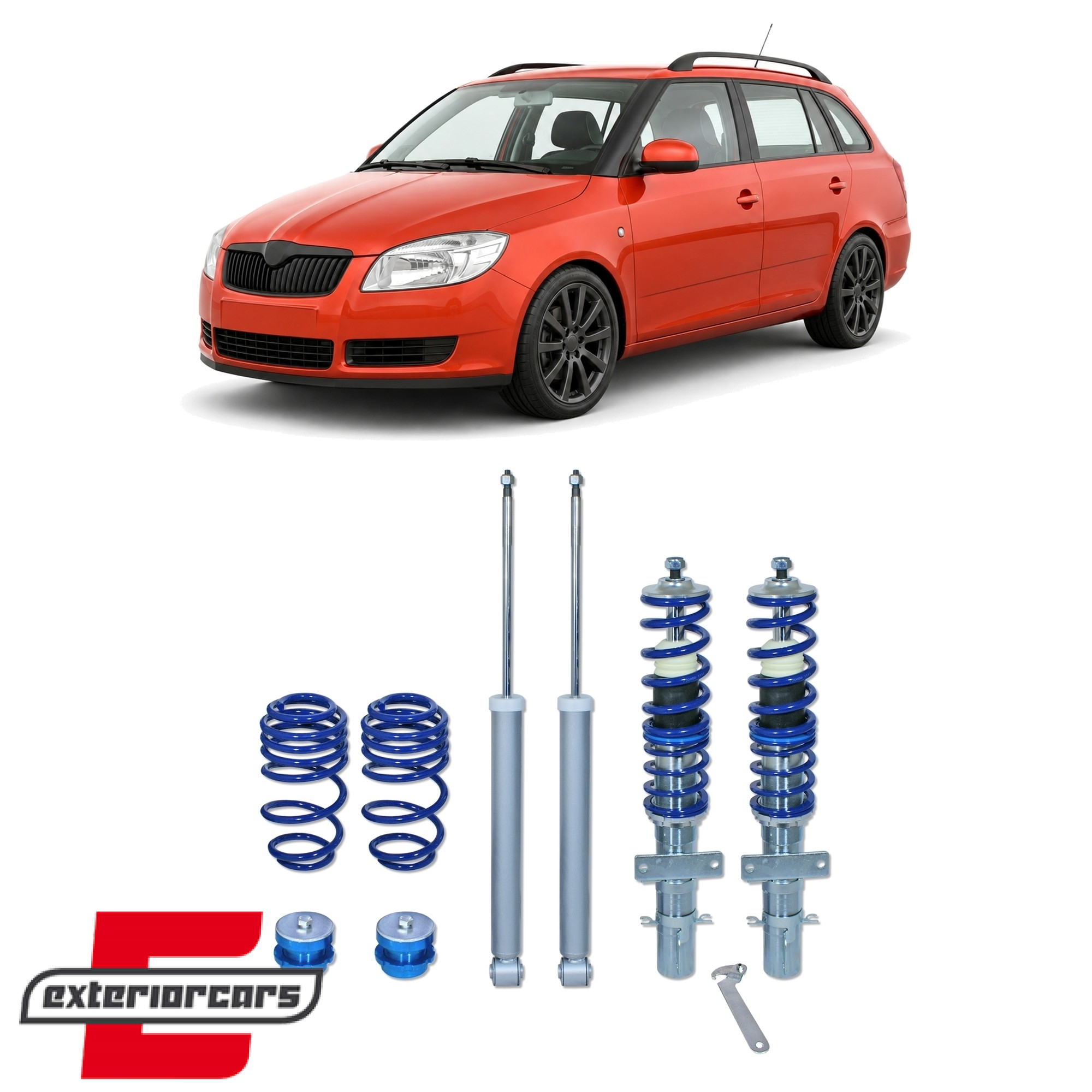 Gewinde JOM BlueLine / Škoda Fabia 5J (2007-2014)