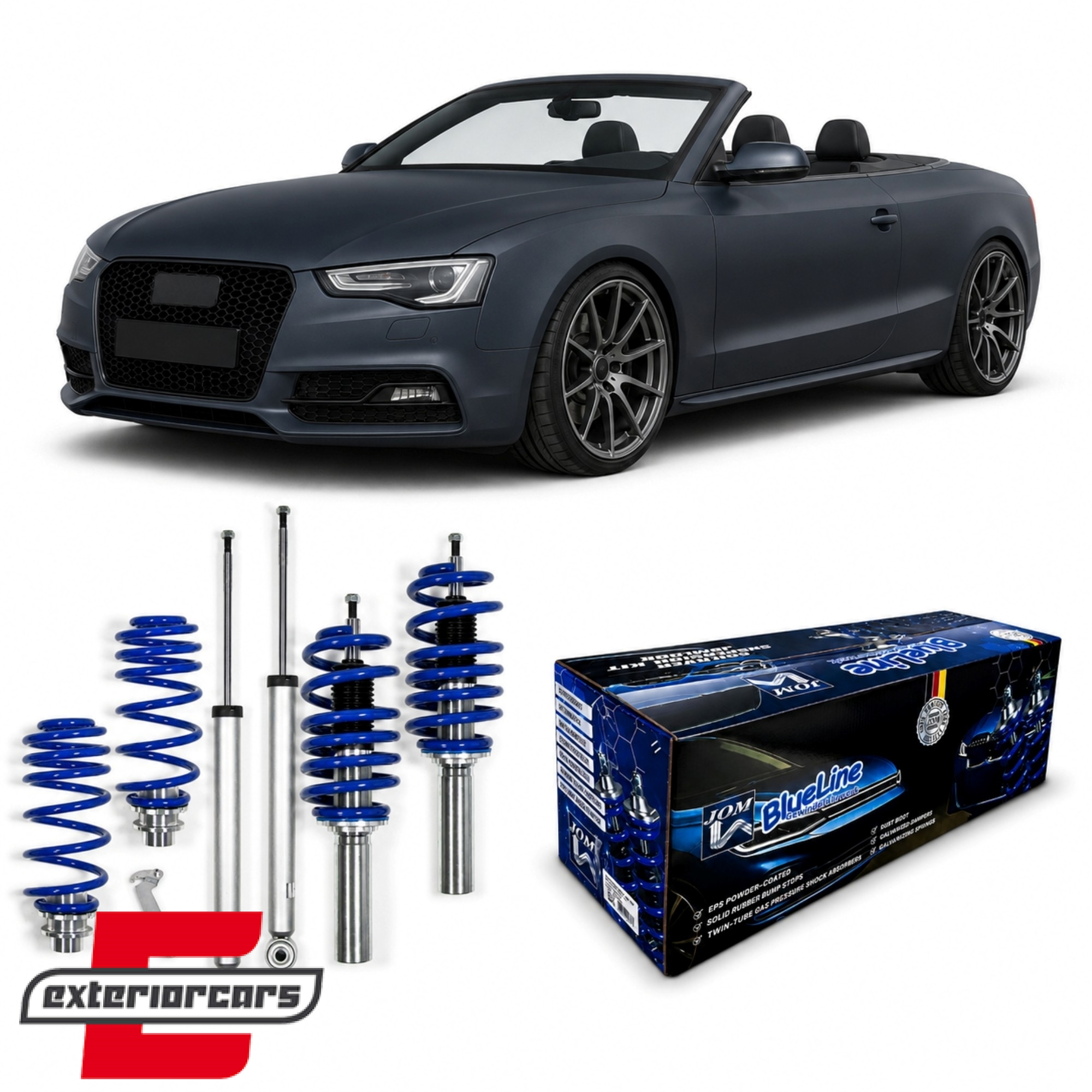 Gewinde JOM BlueLine / Audi A5 Cabrio 8F (2009-2016)