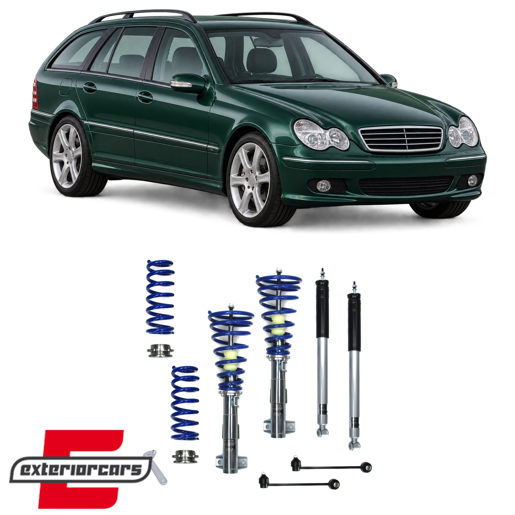 Gewinde JOM BlueLine / Mercedes C-klasa W203 S203 CL203 (2000-2007) - Slika 2