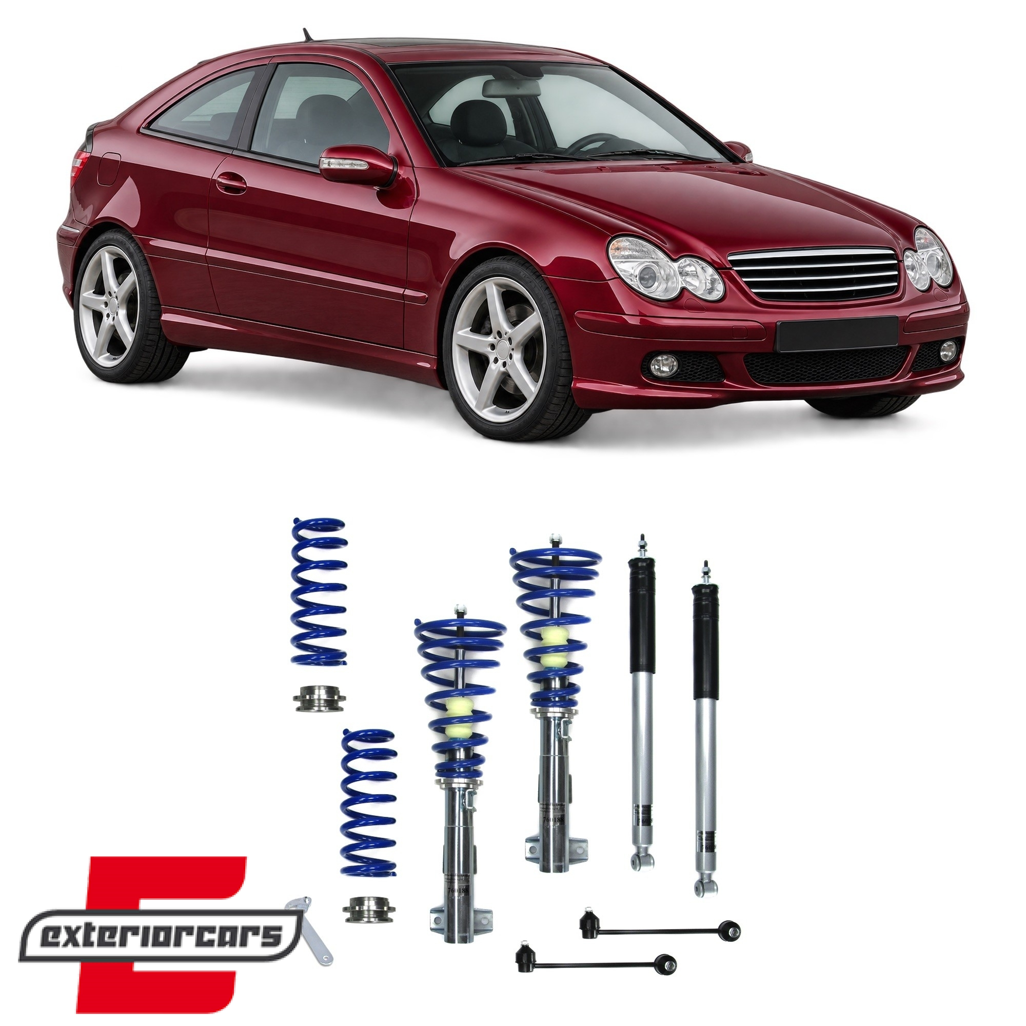Gewinde JOM BlueLine / Mercedes C-klasa W203 S203 CL203 (2000-2007) - Slika 4