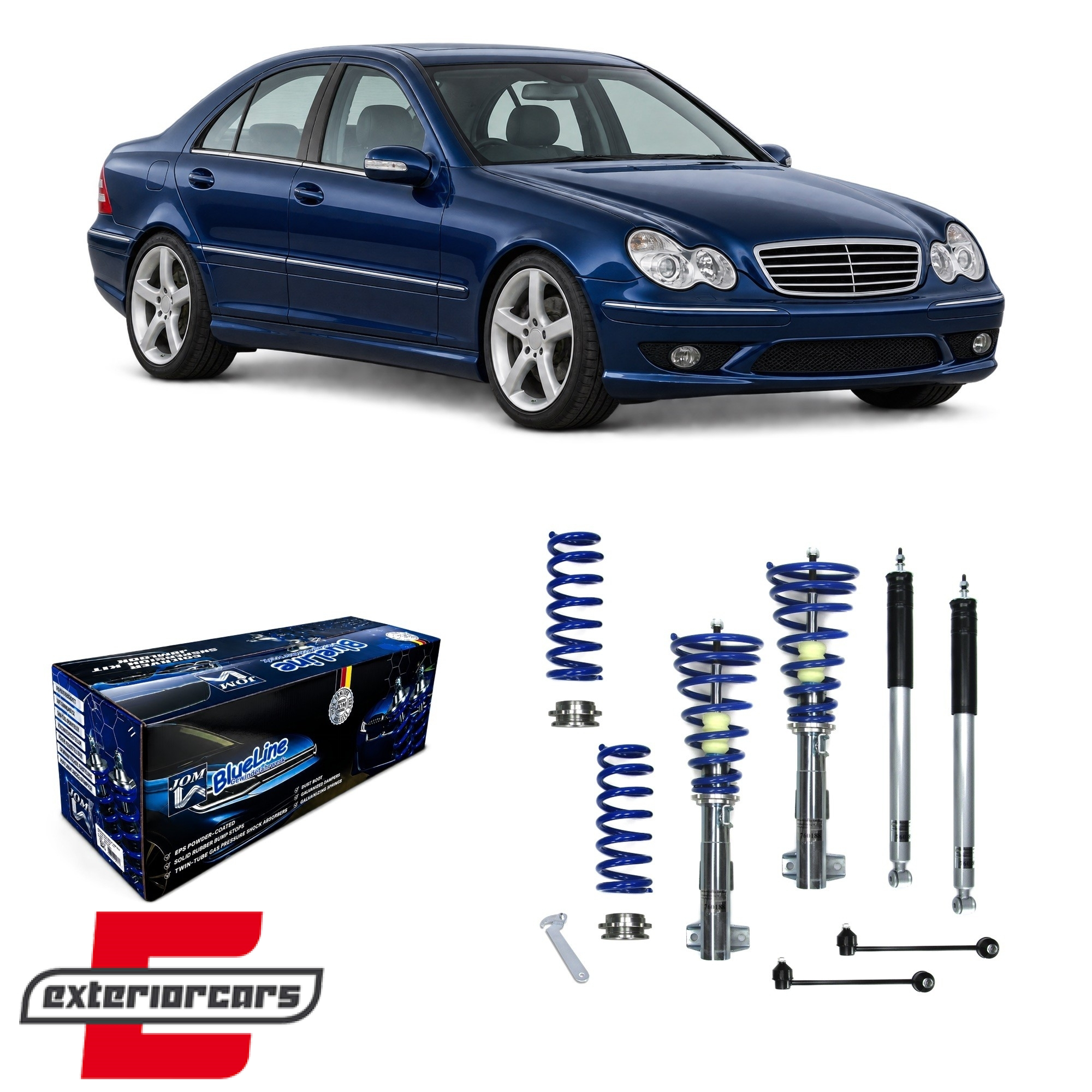 Gewinde JOM BlueLine / Mercedes C-klasa W203 S203 CL203 (2000-2007) - Slika 5