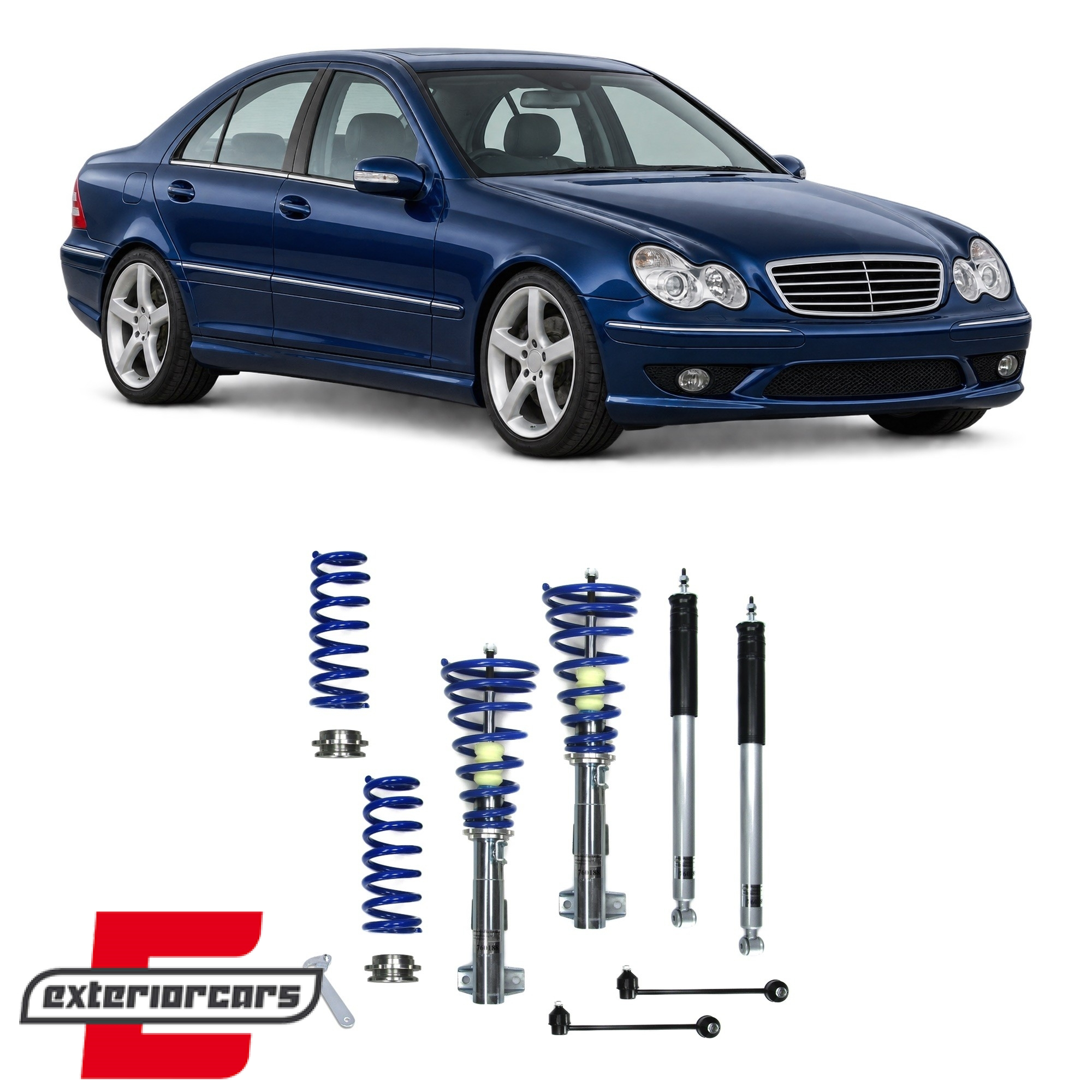 Gewinde JOM BlueLine / Mercedes C-klasa W203 S203 CL203 (2000-2007) - Slika 6