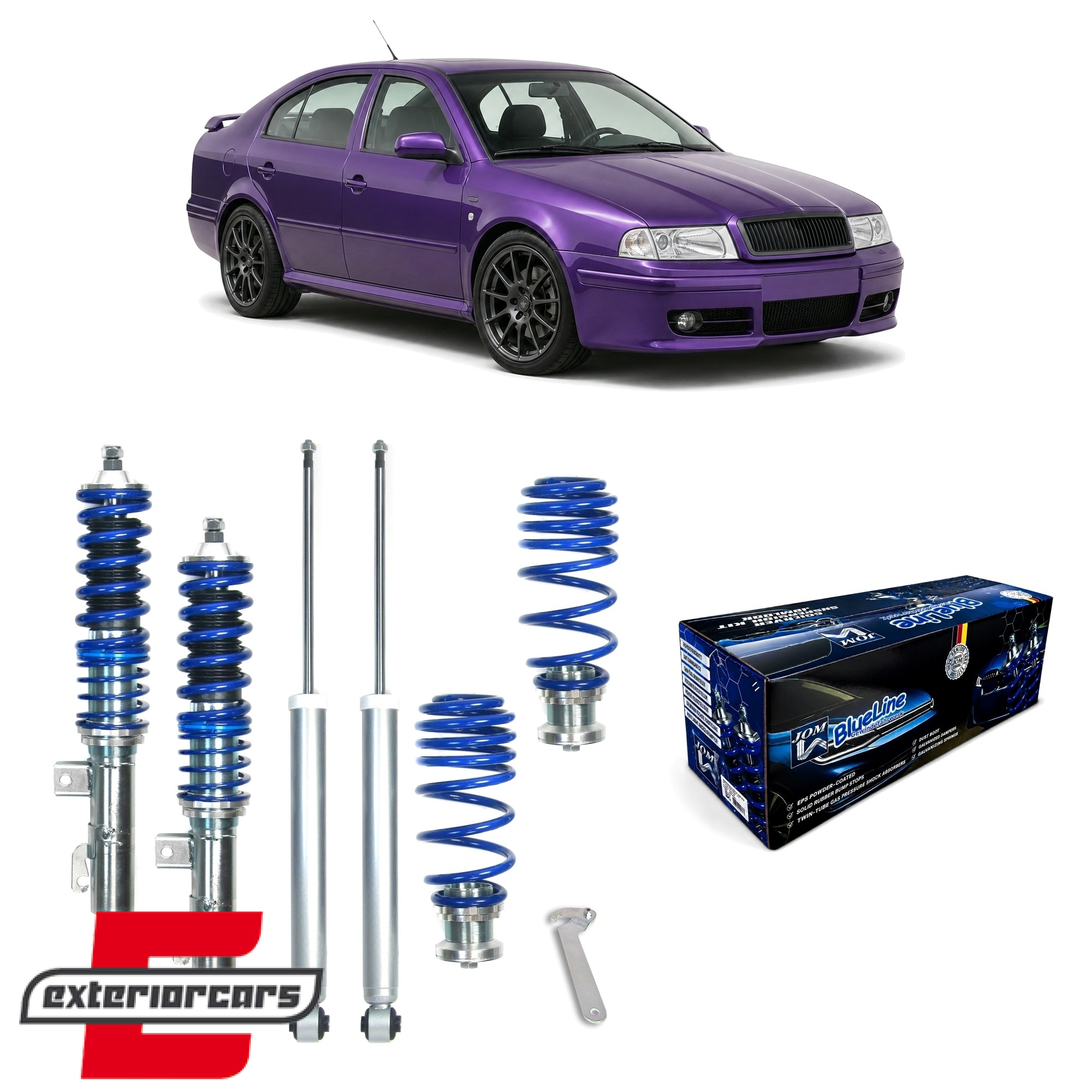 Gewinde JOM BlueLine / Škoda Octavia RS 1U (2001-2010)