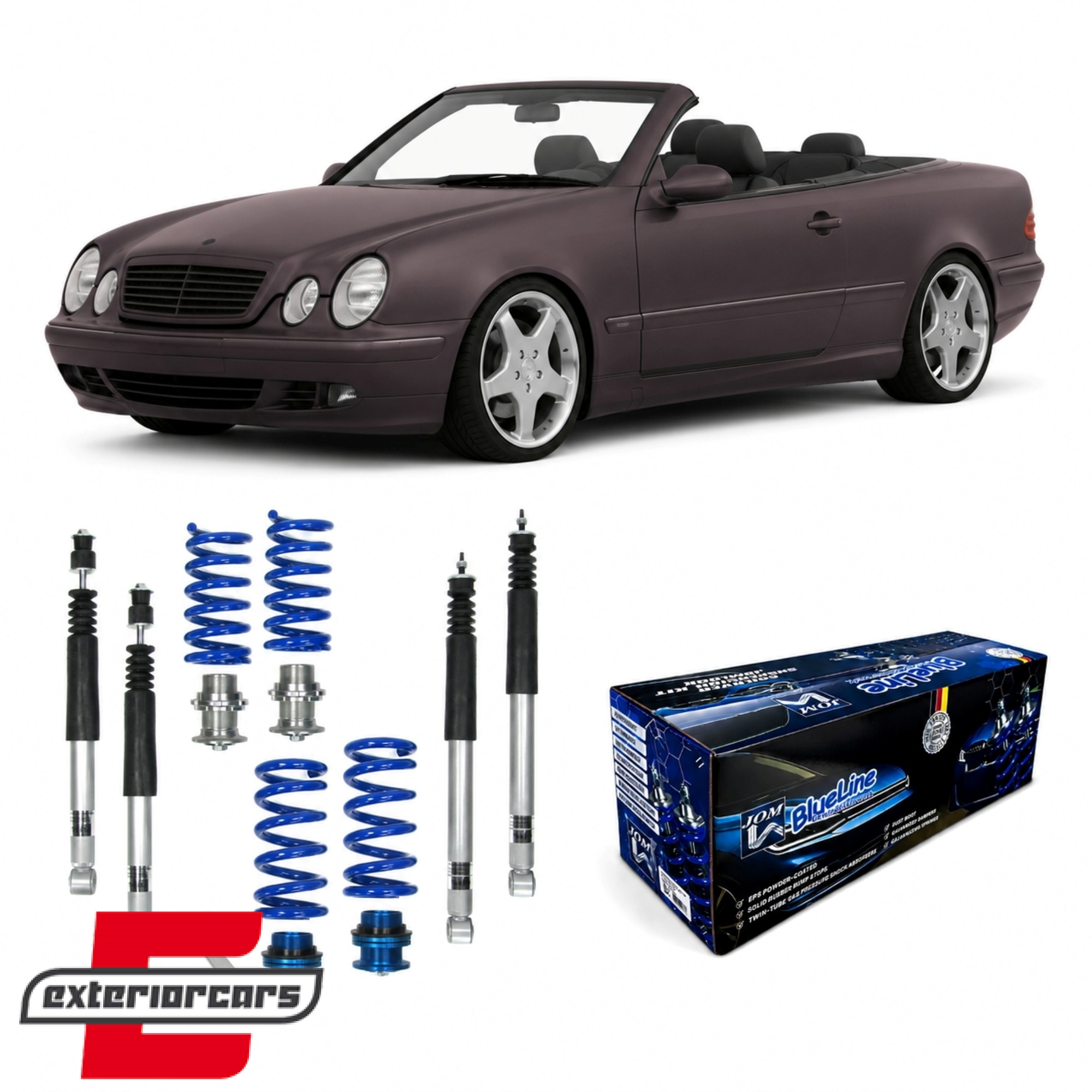 Gewinde JOM BlueLine / Mercedes C-klasa W202 S202 E-klasa W210 S210 CLK W208 S208 (1993-2002) - Slika 3