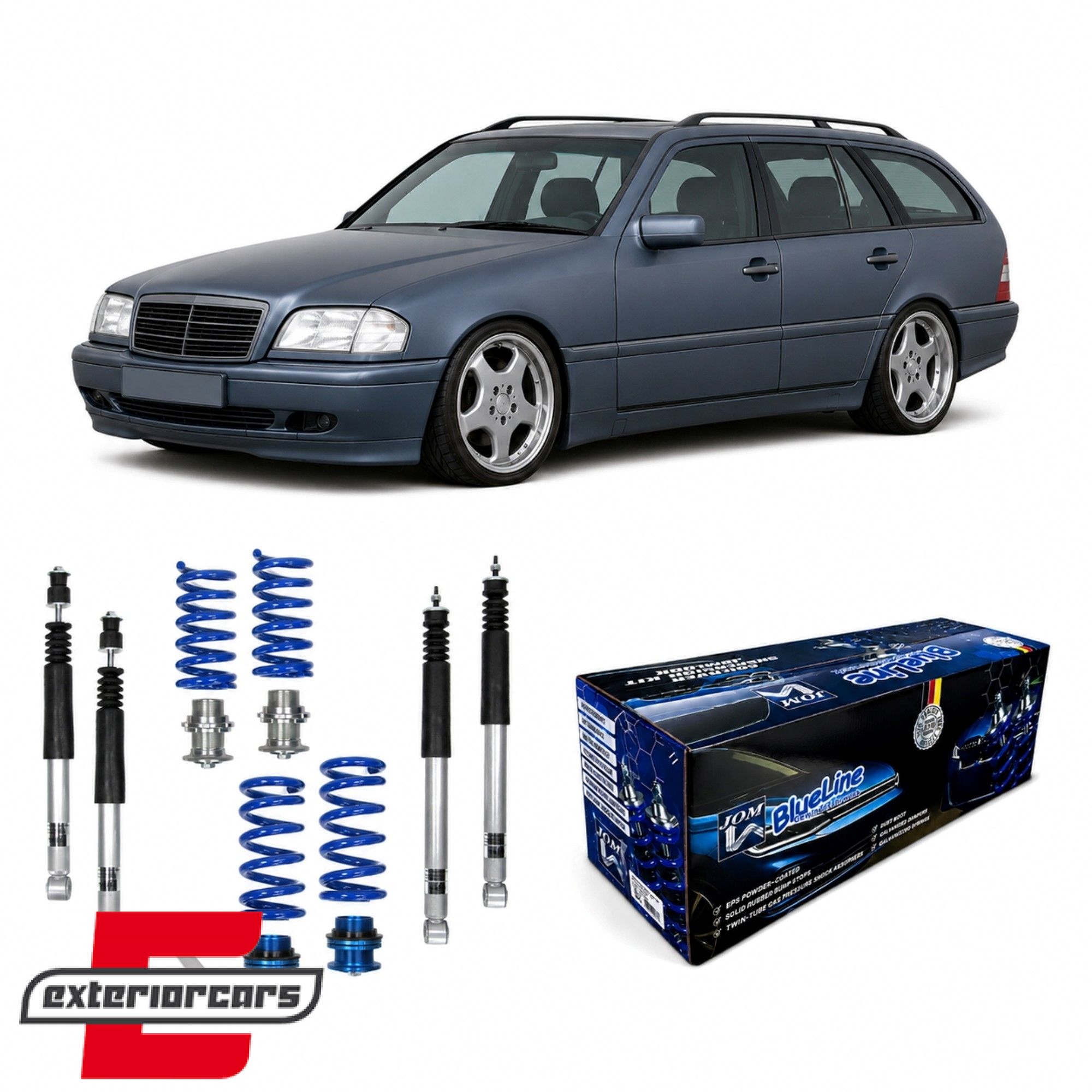 Gewinde JOM BlueLine / Mercedes C-klasa W202 S202 E-klasa W210 S210 CLK W208 S208 (1993-2002) - Slika 4