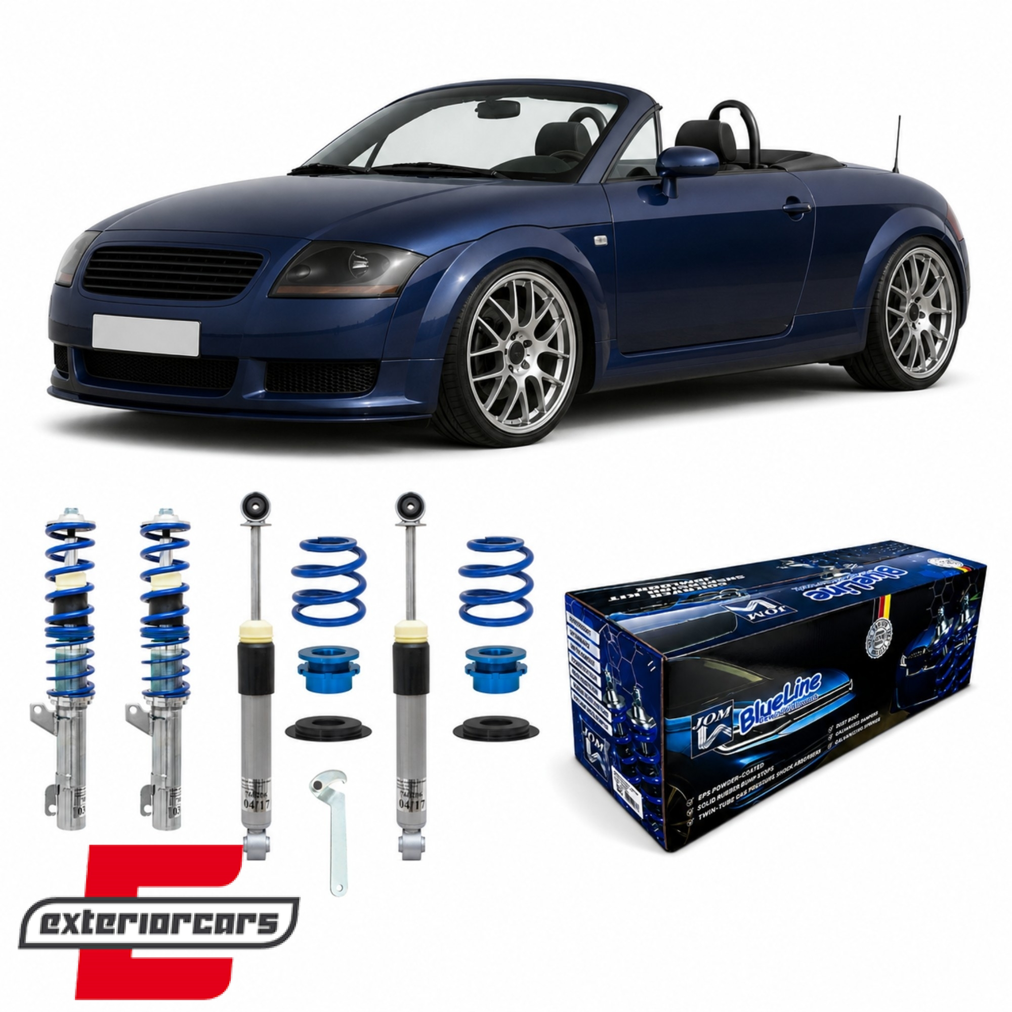 Gewinde JOM BlueLine / Audi TT 8N Coupe Roadster Quattro (1998-2006)