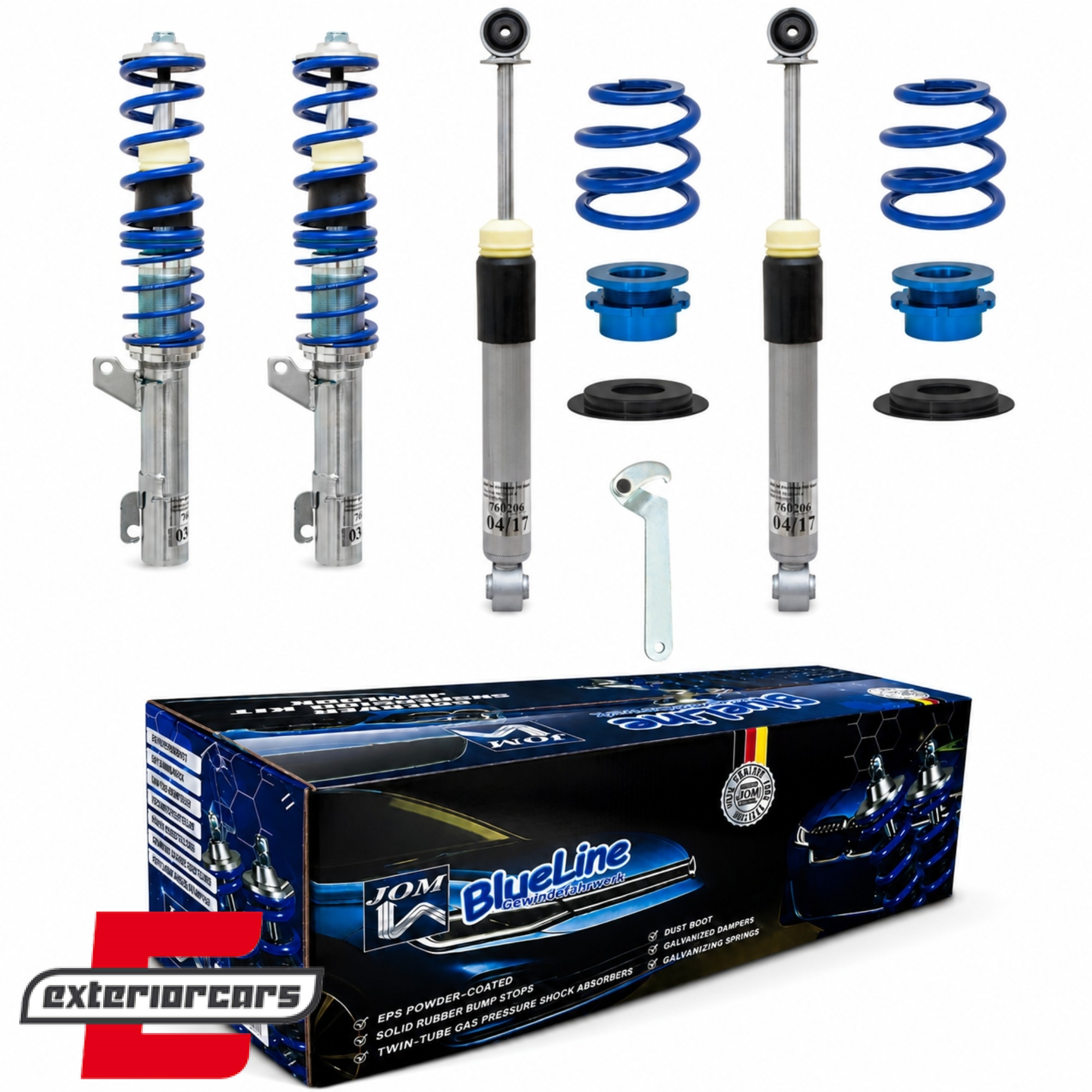Gewinde JOM BlueLine / Audi TT 8N Coupe Roadster Quattro (1998-2006) - Slika 3