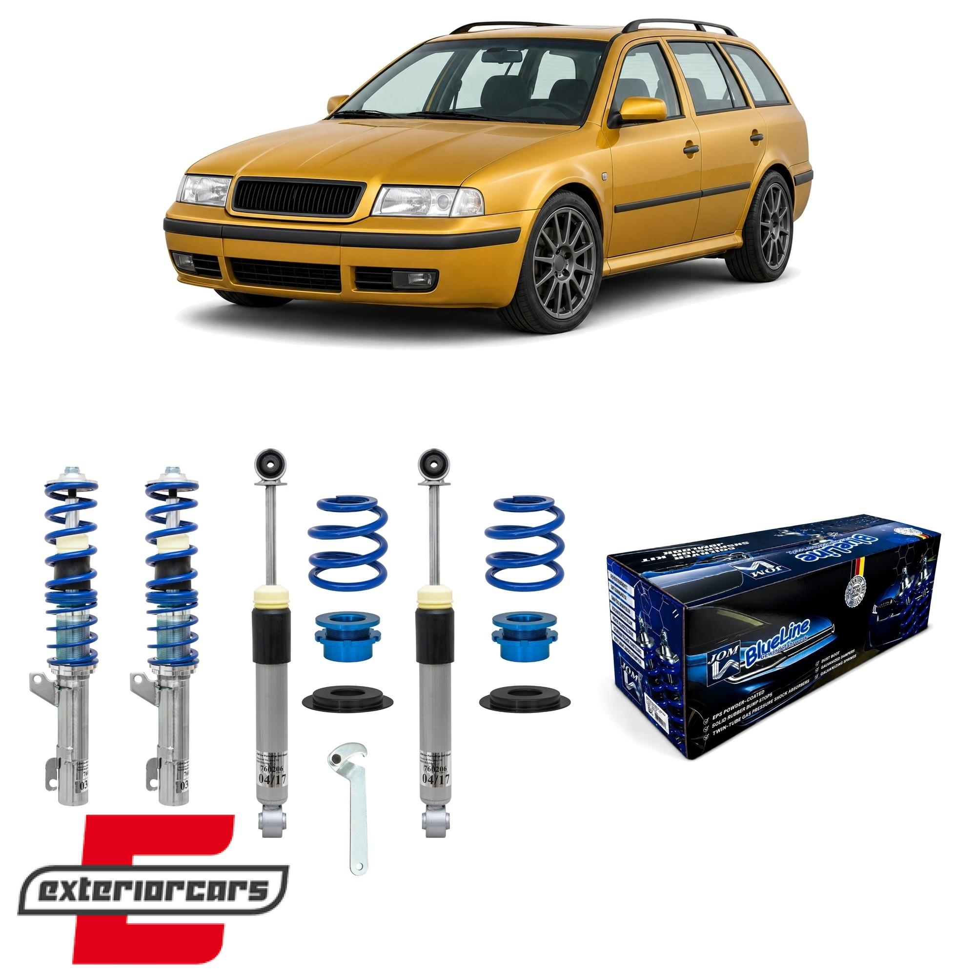 Gewinde JOM BlueLine / Škoda Octavia 4Drive 1U (1997-2004)