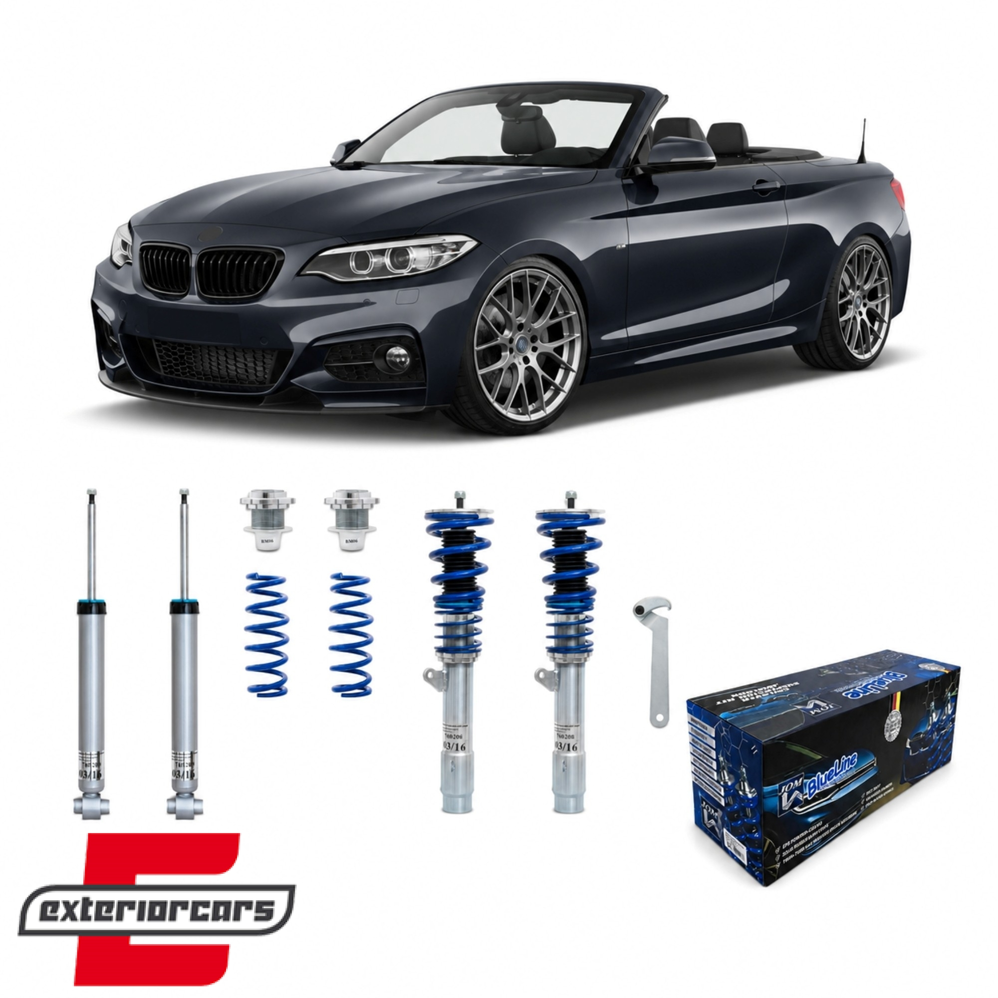 Gewinde JOM BlueLine / BMW serije 2 Coupe Cabrio F22 F23 (2013-2019)